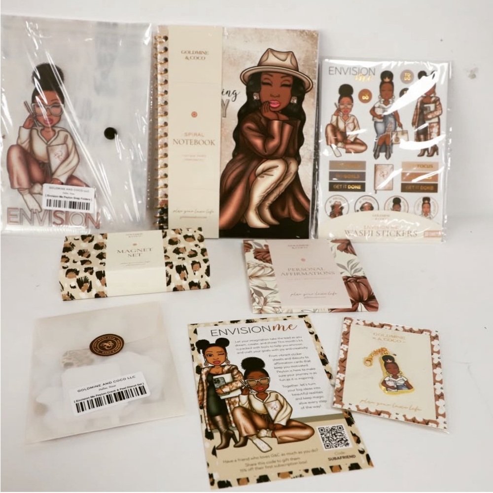 Limited Edition Goldmine and Coco Envision Me Stationery Set